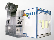 Lackierkabine WELAS-Booster Sockelausführung