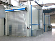 Nfz Lackierkabine 20x5m Überflurvariante