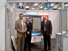 Stand Lederlack auf der Hannover-Messe 2007 